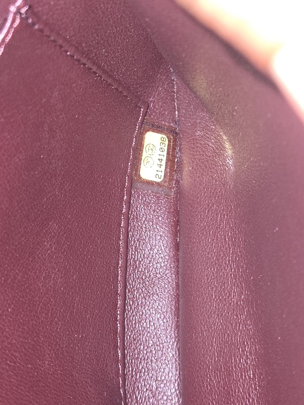 Chanel Trendy CC Flap Lambskin Quilted Leather Top-Handle Bag Mauve Pink - Picture 12 of 12